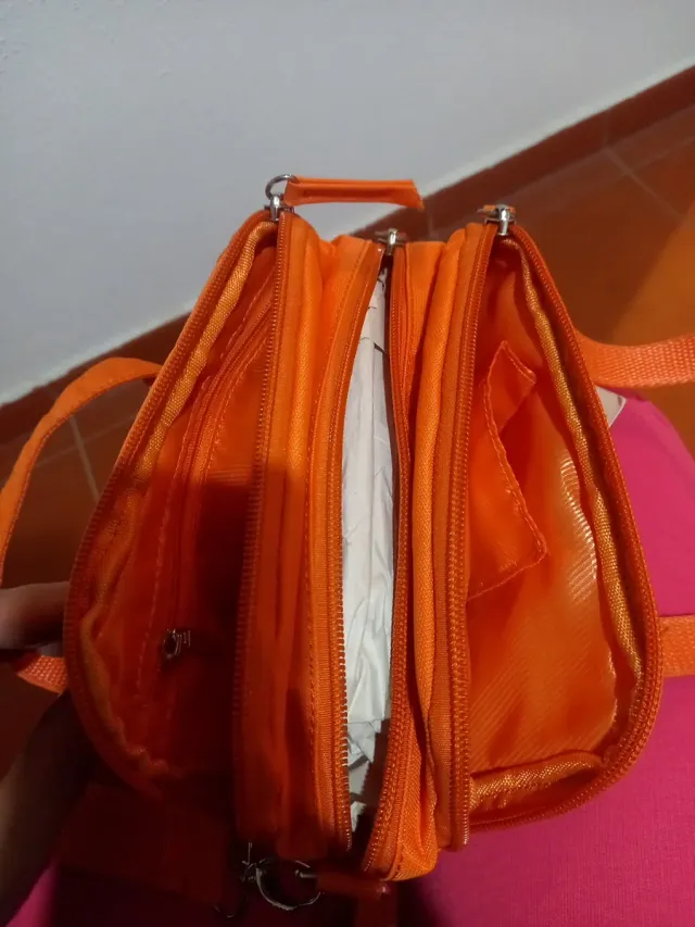 Bolso niña naranja miniatura