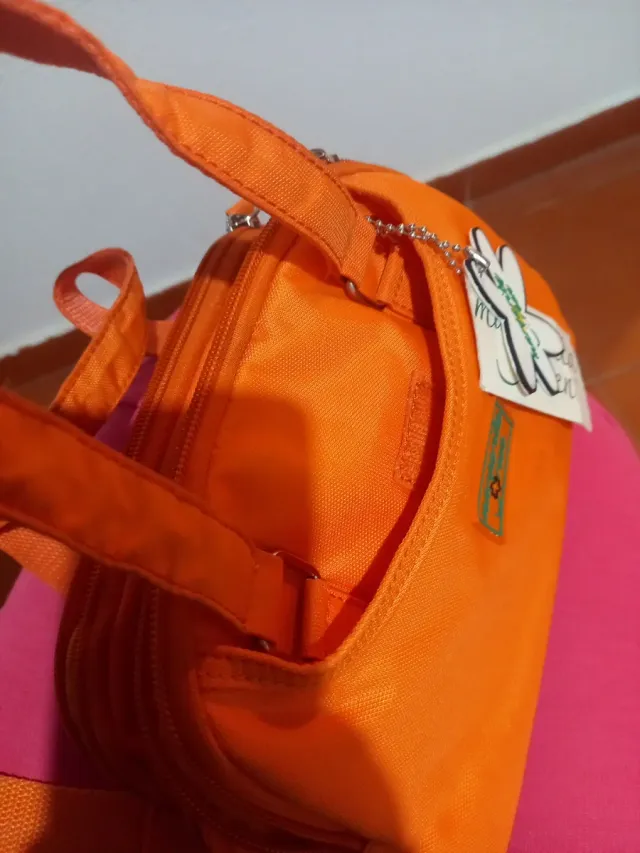 Bolso niña naranja miniatura