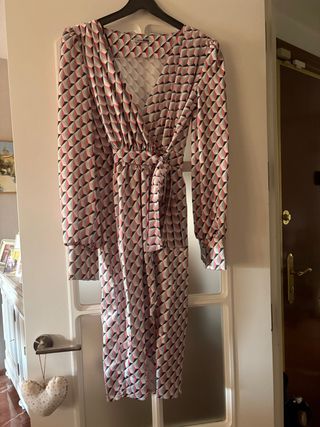 Precioso vestido multicolor