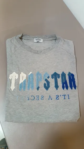 Conjunto Trapstar Gris y Azul Sin Usar perfecto