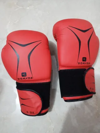 Guantes de Boxeo Rojos 6 oz