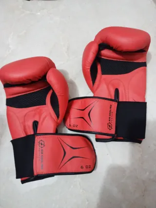 Guantes de Boxeo Rojos 6 oz