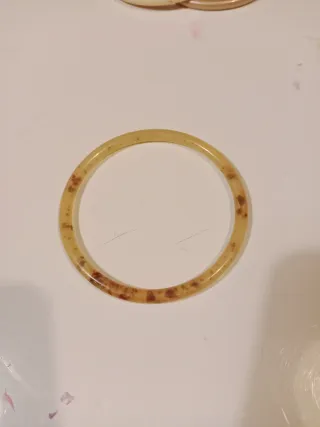 Lote 4 Pulseras Baquelita Vintage Años 70