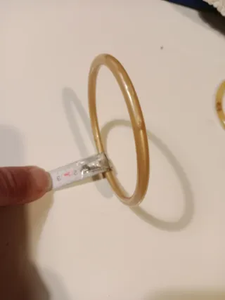 Lote 4 Pulseras Baquelita Vintage Años 70