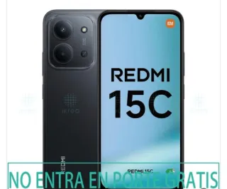 Xiaomi Redmi 15C 4GB RAM 256GB Negro