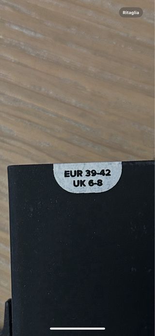 Calzini Converse Neri (taglia 40/42)