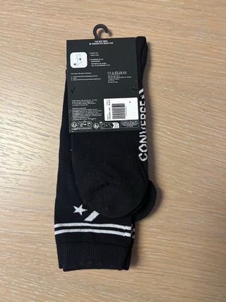 Calzini Converse Neri (taglia 40/42)
