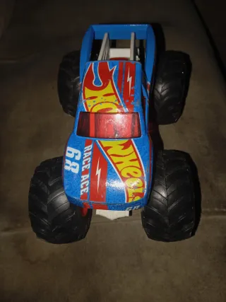 Coche Monster Truck Hot Wheels Azul