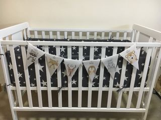 Cuna de madera de haya