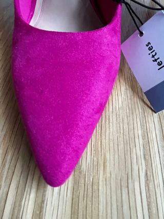 Zapatos de tacón fucsia T-37 nuevos