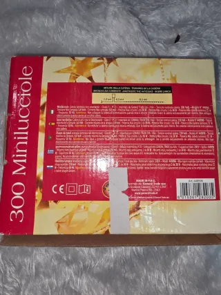 300 Minilucciole Rosse Gran Natale