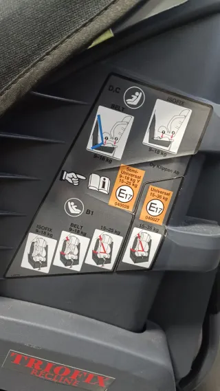 Silla Klippan Triofix Contramarcha