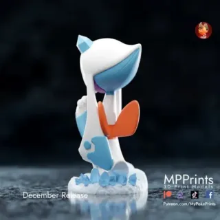 FIGURA FROSLASS POKEMON 3D