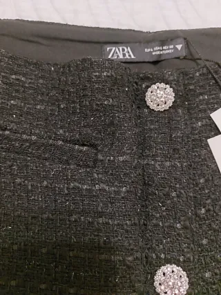 Falda Zara Lana Fiesta