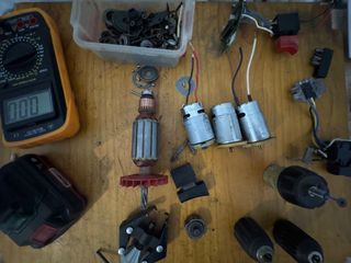 Reparación de taladros y maquinas de uso a obras