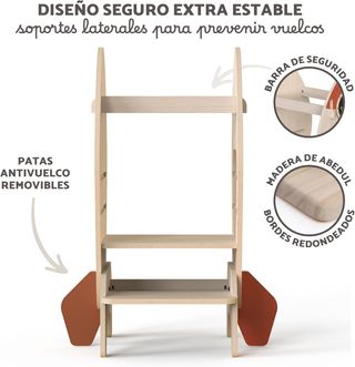 Torre di apprendimento Montessori per bambini Rocket
