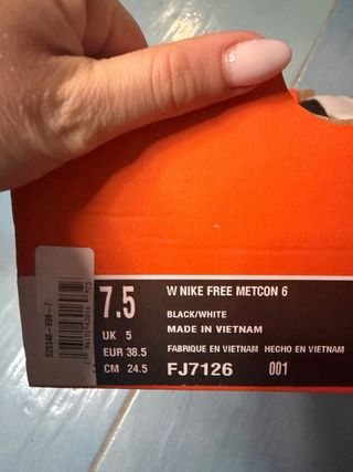 Nike Free Metcon 6 per Crossfit