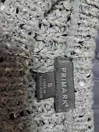 Jersey gris con brillos