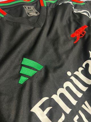 Camiseta Arsenal 24/25 Adidas Negra