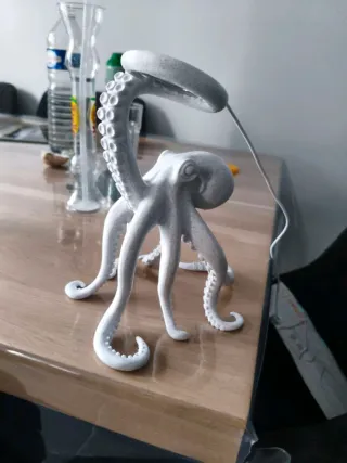 Lámpara Pulpo Mesa Multicolor