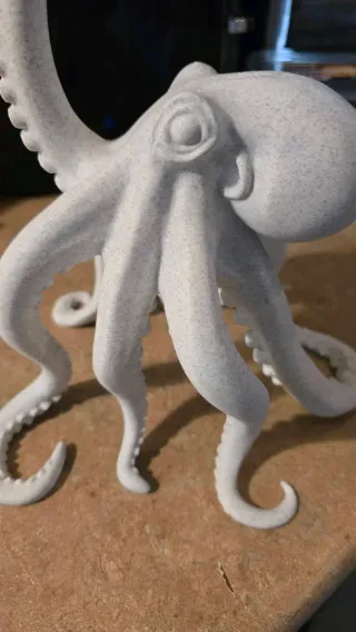 Lámpara Pulpo Mesa Multicolor