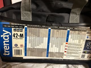 Cadenas para nieve Trendy 42-M