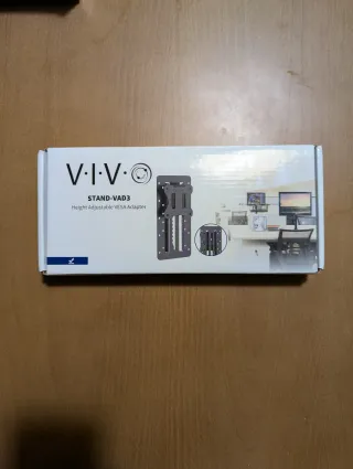 VIVO STAND-VAD3 Adaptador VESA Ajustable en altura