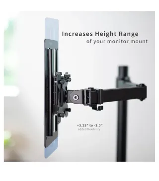 VIVO STAND-VAD3 Adaptador VESA Ajustable en altura