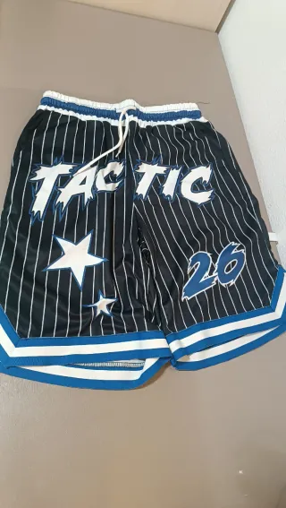 Pantalones cortos Shein rayas azules y blancas