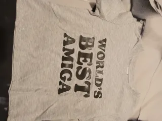 Camiseta Bershka gris talla XS sin estrenar