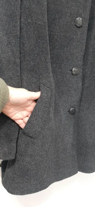 Chaqueta gris oscuro