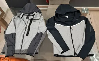 Felpe Nike Tech Fleece Uomo Grigio/Nero