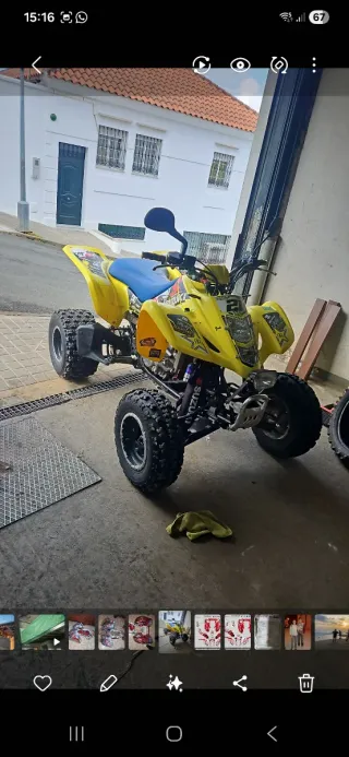 Plásticos Suzuki LTZ 400