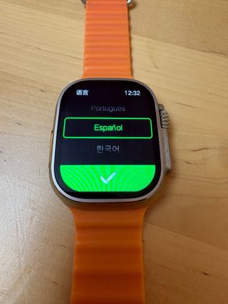 Reloj HK8 PRO Naranja