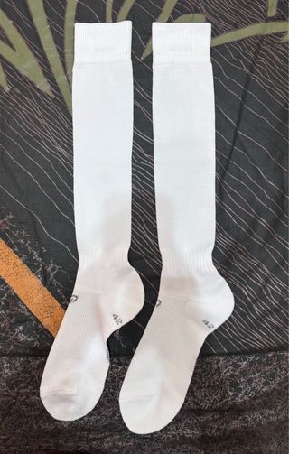 Calze da calcio Kipsta Taglia 42-44 Bianche