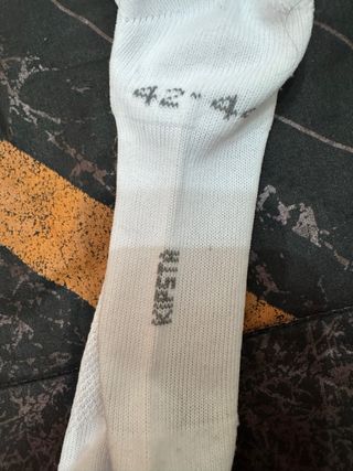 Calze da calcio Kipsta Taglia 42-44 Bianche