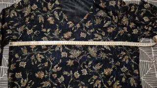 Blusa vestir manga 3/4 floral