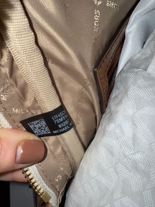 Mochila Michael Kors Beige y Marrón