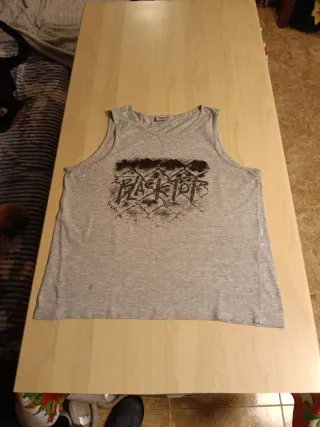 Camiseta sin mangas Reebok gris