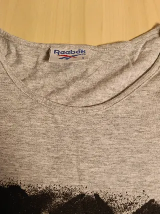 Camiseta sin mangas Reebok gris