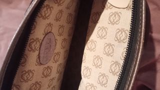 Bolso tote Loewe Negro y metalizado como nuevo.