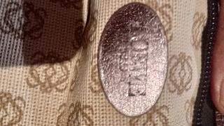 Bolso tote Loewe Negro y metalizado como nuevo.