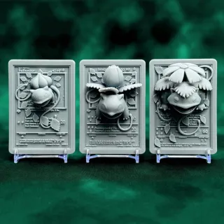 CARTAS POKEMON "VIVAS" 3D EN RESINA