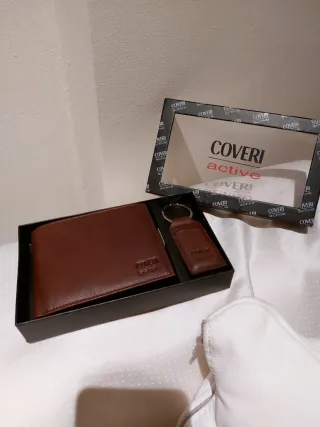 Set portafoglio e portachiavi Coveri