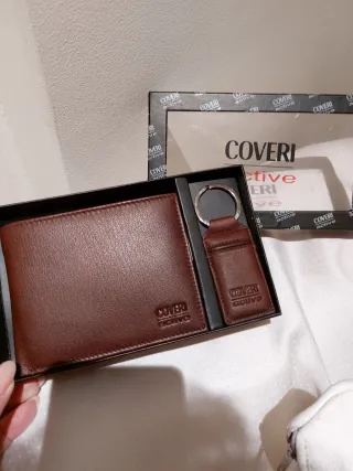 Set portafoglio e portachiavi Coveri