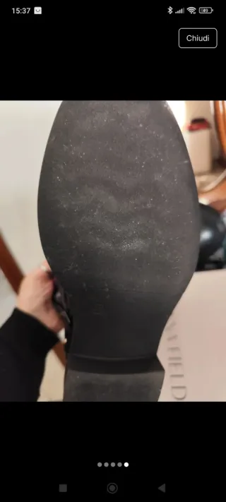 Stivaletti neri donna con borchie