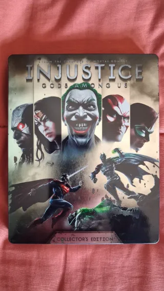 PS3 Injustice Gods Among Us Collector's Steelbook