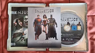 PS3 Injustice Gods Among Us Collector's Steelbook