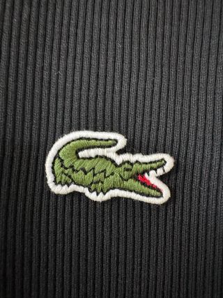 Canottiera Lacoste Nera S