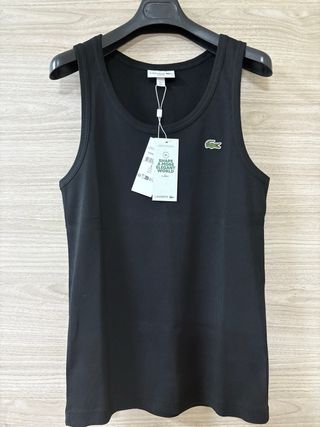 Canottiera Lacoste Nera S